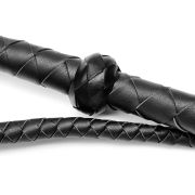 Cowhide leather single tail whip / WP-1001BK
