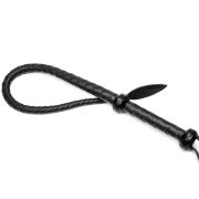 Cowhide leather single tail whip / WP-1001BK