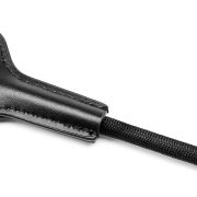 Cowhide leather riding crop / SP-1002BK