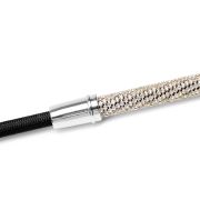 Cowhide leather riding crop / SP-1002BK
