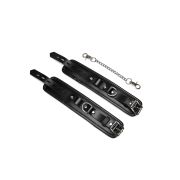 8 pieces cowhide leather bondage set / BK-1001BK