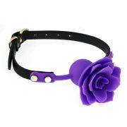 Silicone rose gag / GA-1002BK, GA-1002RD, GA-1002DRD, GA-1002PR