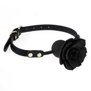 Silicone rose gag / GA-1002BK, GA-1002RD, GA-1002DRD, GA-1002PR