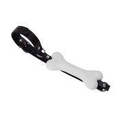 Silicone bone gag / GA-1001BK, GA-1001WT, GA-1001PK, GA-1001RD