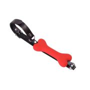 Silicone bone gag / GA-1001BK, GA-1001WT, GA-1001PK, GA-1001RD