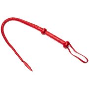 Cowhide leather single tail whip / WP-1001RD