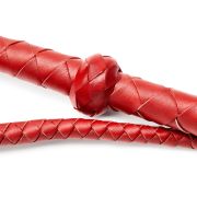 Cowhide leather single tail whip / WP-1001RD