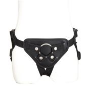 PU leather strapon / PT-1001BK