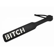 PU leather luminous letters paddle / SP-1004BK-FUCKME, SP-1004BK-BITCH