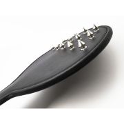 Round PU Leather Spiked Paddle / SP-1010BK