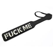 PU leather luminous letters paddle / SP-1004BK-FUCKME, SP-1004BK-BITCH