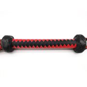 Cowhide leather 9 tails flogger / FL-1001BKRD