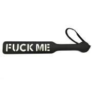 PU leather luminous letters paddle / SP-1004BK-FUCKME, SP-1004BK-BITCH
