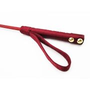 PU leather & fabric riding crop / SP-1009RD